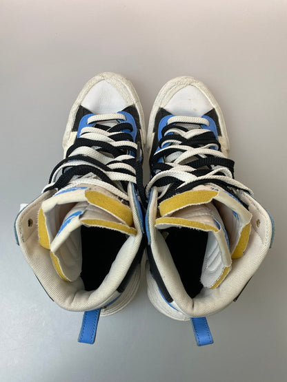 【現状渡し品】【メンズ】 NIKE ナイキ × SACAI サカイ BLAZER MID BLACK BLUE BV0072-001 ブレーザーミッド スニーカー 靴 メンズ シューズ 160-251216-em-28-min サイズ：28.5cm カラー：ブラック/ブルー 万代Net店