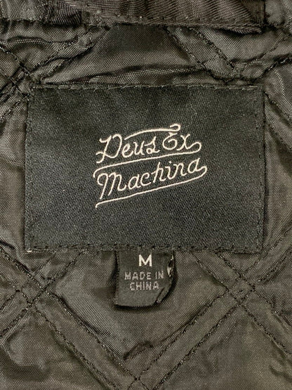 【中古品】【メンズ】 DEUS EX MACHINA デウスエクスマキナ スタジャン メンズ アウター スタジアムジャンパー ジャケット 142-251216-em-37-min サイズ：M カラー：ブラック 万代Net店