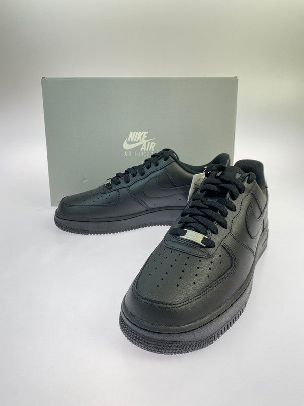 【中古美品】【メンズ】 NIKE ナイキ AIR FORCE 1 LOW '07 BLACK BLACK CW2288-001 エア フォースワン ロー 07 スニーカー メンズ 靴 シューズ 160-251218-em-03-min サイズ：28.0cm カラー：ブラック 万代Net店