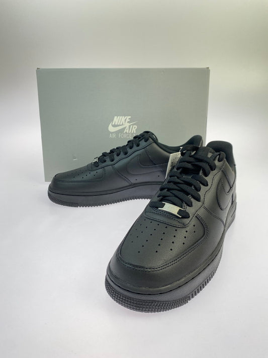 【中古美品】【メンズ】 NIKE ナイキ AIR FORCE 1 LOW '07 BLACK BLACK CW2288-001 エア フォースワン ロー 07 スニーカー メンズ 靴 シューズ 160-251218-em-03-min サイズ：28.0cm カラー：ブラック 万代Net店