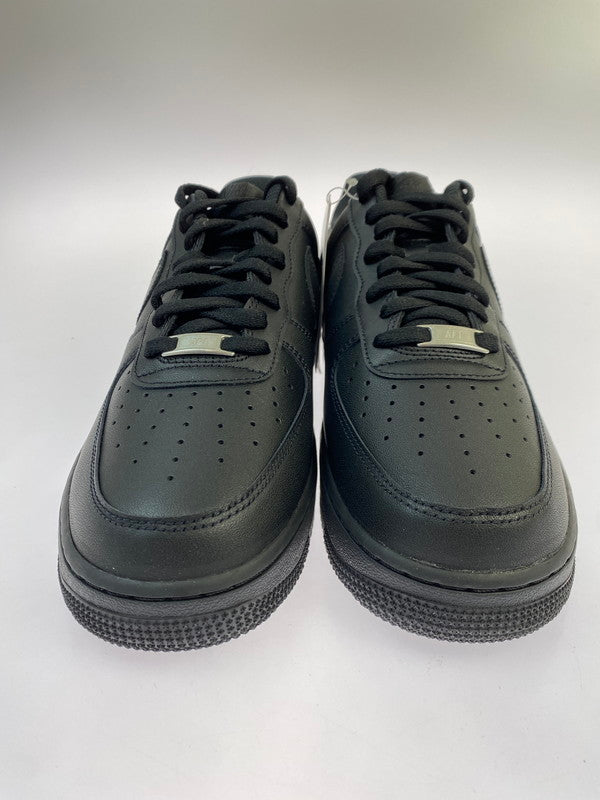 【中古美品】【メンズ】 NIKE ナイキ AIR FORCE 1 LOW '07 BLACK BLACK CW2288-001 エア フォースワン ロー 07 スニーカー メンズ 靴 シューズ 160-251218-em-03-min サイズ：28.0cm カラー：ブラック 万代Net店