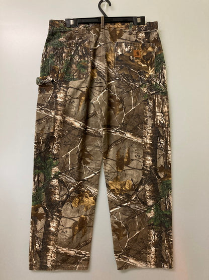 【中古品】【メンズ】 Carhartt カーハート REAL TREE CAMO PAINTER PANT 8235-977 リアル ツリー ペインター パンツ ボトムス 157-251216-jt-21-min サイズ：38 × 30 カラー：カモフラージュ 万代Net店