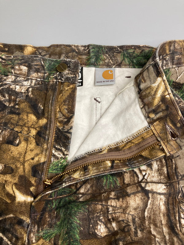【中古品】【メンズ】 Carhartt カーハート REAL TREE CAMO PAINTER PANT 8235-977 リアル ツリー ペインター パンツ ボトムス 157-251216-jt-21-min サイズ：38 × 30 カラー：カモフラージュ 万代Net店