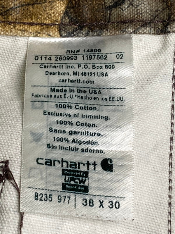 【中古品】【メンズ】 Carhartt カーハート REAL TREE CAMO PAINTER PANT 8235-977 リアル ツリー ペインター パンツ ボトムス 157-251216-jt-21-min サイズ：38 × 30 カラー：カモフラージュ 万代Net店
