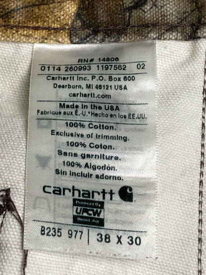 【中古品】【メンズ】 Carhartt カーハート REAL TREE CAMO PAINTER PANT 8235-977 リアル ツリー ペインター パンツ ボトムス 157-251216-jt-21-min サイズ：38 × 30 カラー：カモフラージュ 万代Net店