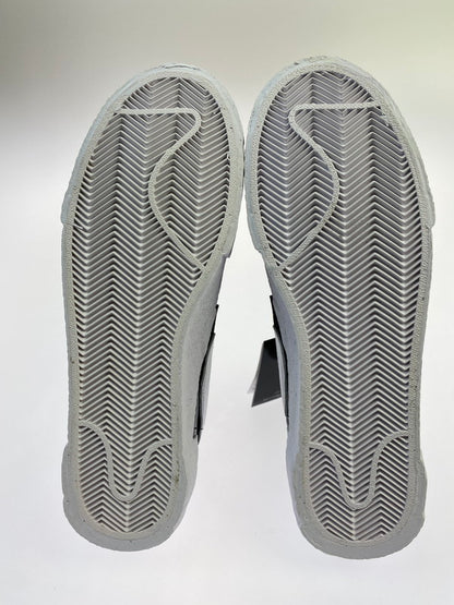 【中古美品】【メンズ】 NIKE ナイキ × SACAI サカイ BLAZER LOW DM6443-001 ブレーザー ロー メンズ スニーカー 靴 シューズ 160-251218-em-26-min サイズ：26.0cm カラー：BLACK PATENT LEATHER 万代Net店