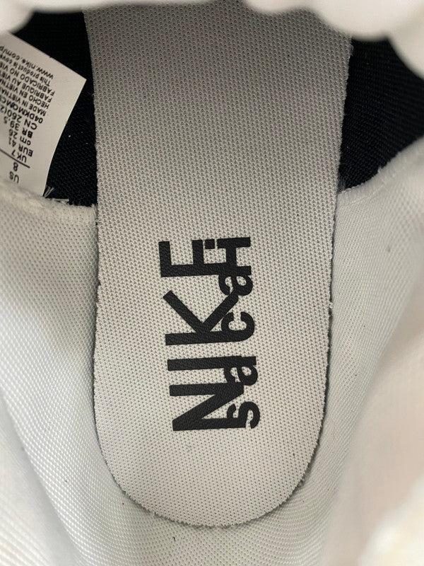 【中古美品】【メンズ】 NIKE ナイキ × SACAI サカイ BLAZER LOW DM6443-001 ブレーザー ロー メンズ スニーカー 靴 シューズ 160-251218-em-26-min サイズ：26.0cm カラー：BLACK PATENT LEATHER 万代Net店