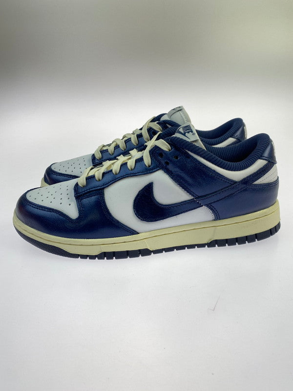 【中古品】【メンズ】 NIKE ナイキ WOMEN'S DUNK LOW PRM ウィメンズ ダンク ロー PRM FN7197-100 メンズ スニーカー 靴 シューズ 160-251218-em-24-min サイズ：26.0cm カラー：MIDNIGHT NAVY AND WHITE 万代Net店
