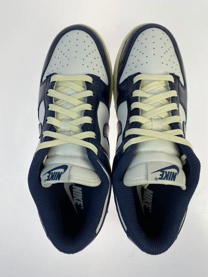 【中古品】【メンズ】 NIKE ナイキ WOMEN'S DUNK LOW PRM ウィメンズ ダンク ロー PRM FN7197-100 メンズ スニーカー 靴 シューズ 160-251218-em-24-min サイズ：26.0cm カラー：MIDNIGHT NAVY AND WHITE 万代Net店