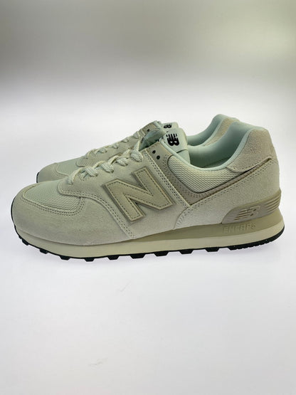 【中古美品】【メンズ】 NEW BALANCE ニューバランス U574OF2 スニーカー メンズ シューズ 靴 スエード メッシュアッパー 163-251218-em-40-min サイズ：27.0cm カラー：オフホワイト 万代Net店