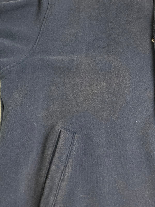 【現状渡し品】【メンズ】 A BATHING APE アベイシングエイプ GENERAL MADE COTTON STADIUM JACKET コットン スタジアム ジャケット スタジャン アウター 142-251219-yn-02-min サイズ：M カラー：ネイビー 万代Net店