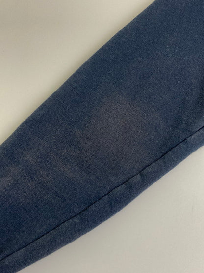 【現状渡し品】【メンズ】 A BATHING APE アベイシングエイプ GENERAL MADE COTTON STADIUM JACKET コットン スタジアム ジャケット スタジャン アウター 142-251219-yn-02-min サイズ：M カラー：ネイビー 万代Net店