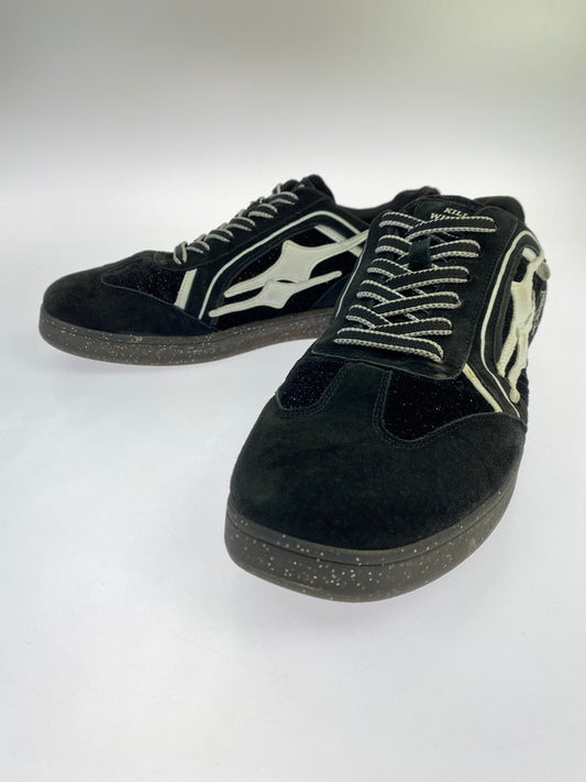 【現状渡し品】【メンズ】 KILLWINNER キルウィナー SHOOTING STAR KWDX240603 レトロ カジュアル スニーカー メンズ 靴 シューズ 163-251218-em-10-min サイズ：26.5cm カラー：ブラック 万代Net店