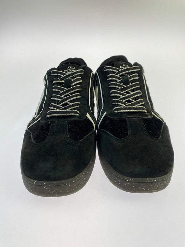 【現状渡し品】【メンズ】 KILLWINNER キルウィナー SHOOTING STAR KWDX240603 レトロ カジュアル スニーカー メンズ 靴 シューズ 163-251218-em-10-min サイズ：26.5cm カラー：ブラック 万代Net店