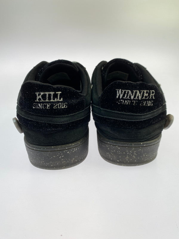 【現状渡し品】【メンズ】 KILLWINNER キルウィナー SHOOTING STAR KWDX240603 レトロ カジュアル スニーカー メンズ 靴 シューズ 163-251218-em-10-min サイズ：26.5cm カラー：ブラック 万代Net店