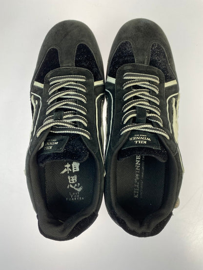 【現状渡し品】【メンズ】 KILLWINNER キルウィナー SHOOTING STAR KWDX240603 レトロ カジュアル スニーカー メンズ 靴 シューズ 163-251218-em-10-min サイズ：26.5cm カラー：ブラック 万代Net店