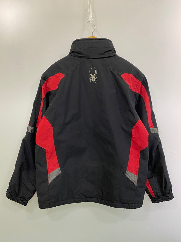 【中古品】【メンズ】 SPYDER スパイダー スキージャケット アウター 146-260108-jt-19-min サイズ：US L / JP O カラー：ブラック/レッド 万代Net店