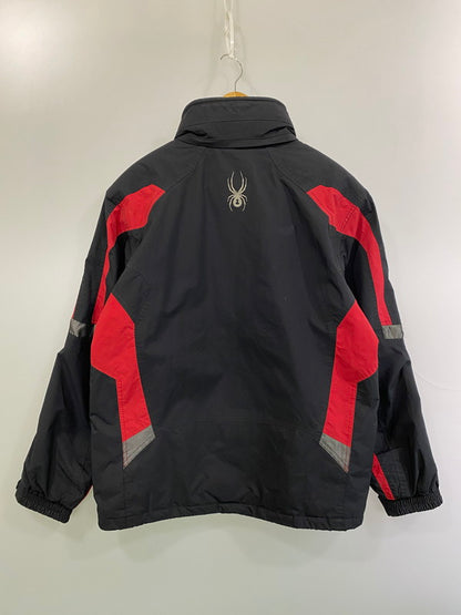 【中古品】【メンズ】 SPYDER スパイダー スキージャケット アウター 146-260108-jt-19-min サイズ：US L / JP O カラー：ブラック/レッド 万代Net店