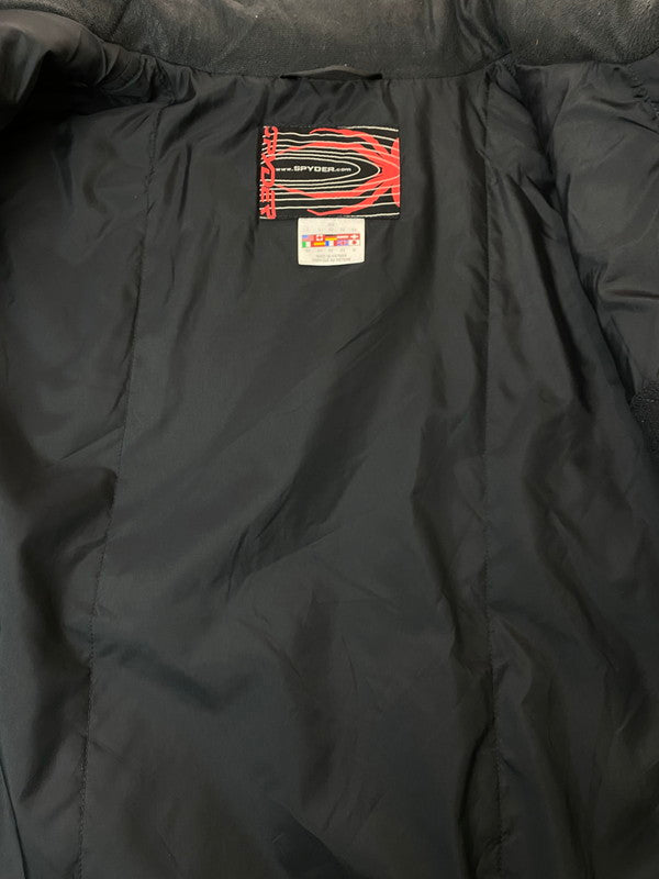 【中古品】【メンズ】 SPYDER スパイダー スキージャケット アウター 146-260108-jt-19-min サイズ：US L / JP O カラー：ブラック/レッド 万代Net店