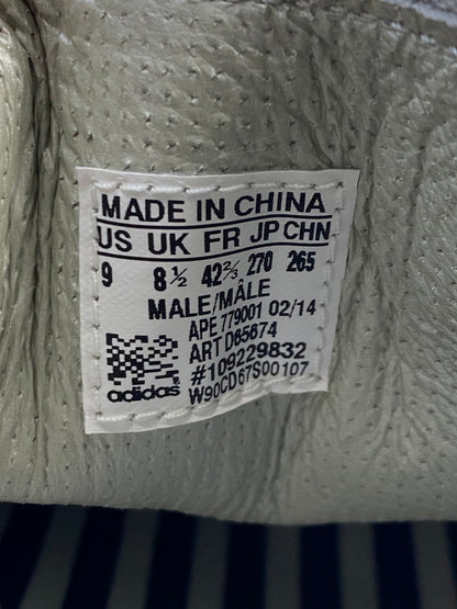 【中古品】【メンズ】 ADIDAS ORIGINALS アディダス オリジナルス × BEDWIN ベドウィン STAN SMIT D65674H オリジナルス スタン スミス ランニング メンズ スニーカー 靴 シューズ 161-251218-em-33-min サイズ：27.0cm カラー：ホワイト 万代Net店