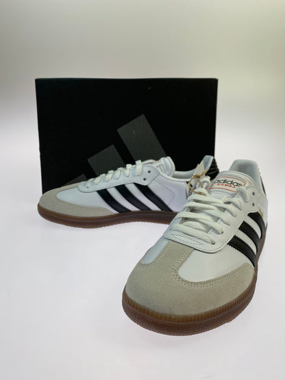 【中古美品】【メンズ】 adidas アディダス SAMBA IH6001 サンバ スニーカー メンズ フットボール サッカー 靴 シューズ 161-251218-em-37-min サイズ：27.0cm カラー：FOOTWEAR WHITE CORE BLACK VIVID RED 万代Net店