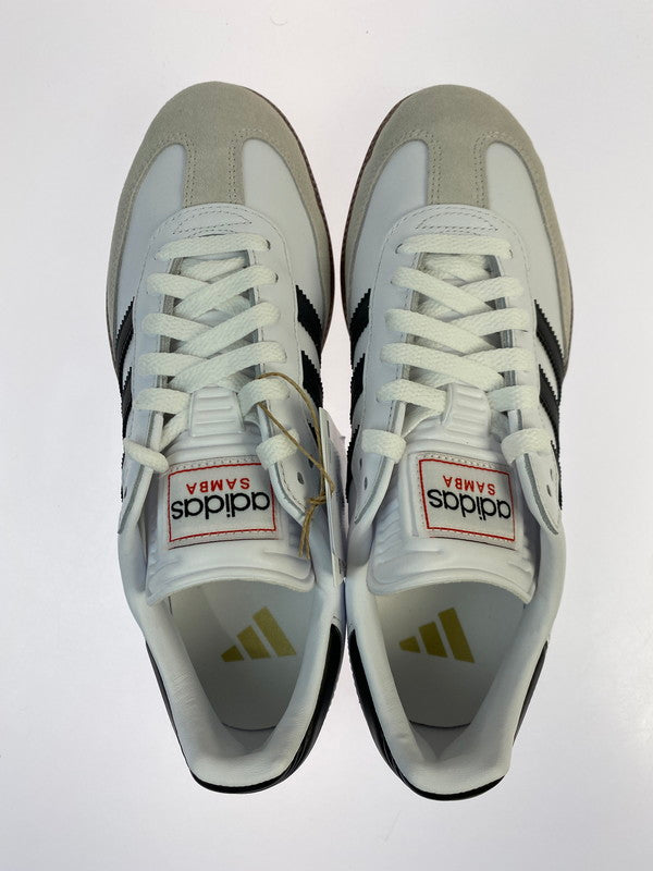 【中古美品】【メンズ】 adidas アディダス SAMBA IH6001 サンバ スニーカー メンズ フットボール サッカー 靴 シューズ 161-251218-em-37-min サイズ：27.0cm カラー：FOOTWEAR WHITE CORE BLACK VIVID RED 万代Net店