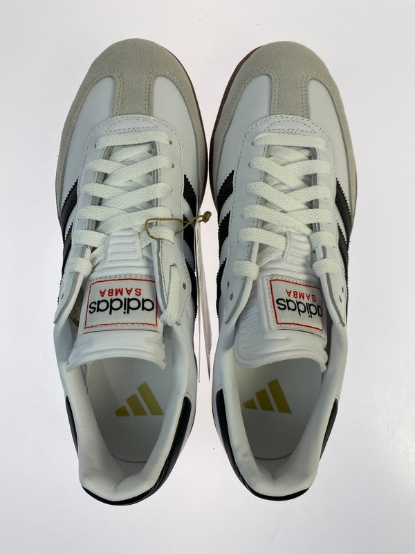 【中古美品】【メンズ】 adidas アディダス SAMBA IH6001 サンバ メンズ スニーカー サッカー フットボール 靴 シューズ 161-251218-em-38-min サイズ：27.0cm カラー：FOOTWEAR WHITE CORE BLACK VIVID RED 万代Net店