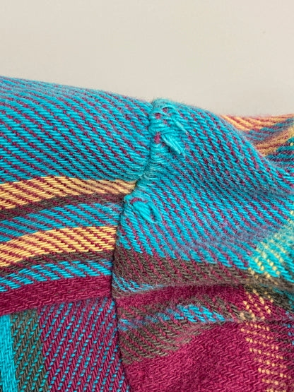 【現状渡し品】【メンズ】 FIVE BROTHER ファイブブラザー 90S FLANNEL SHIRT フランネルシャツ トップス 146-251222-zi-14-min サイズ：3XL カラー：ブルー/レッド系/イエロー/チェック柄 万代Net店