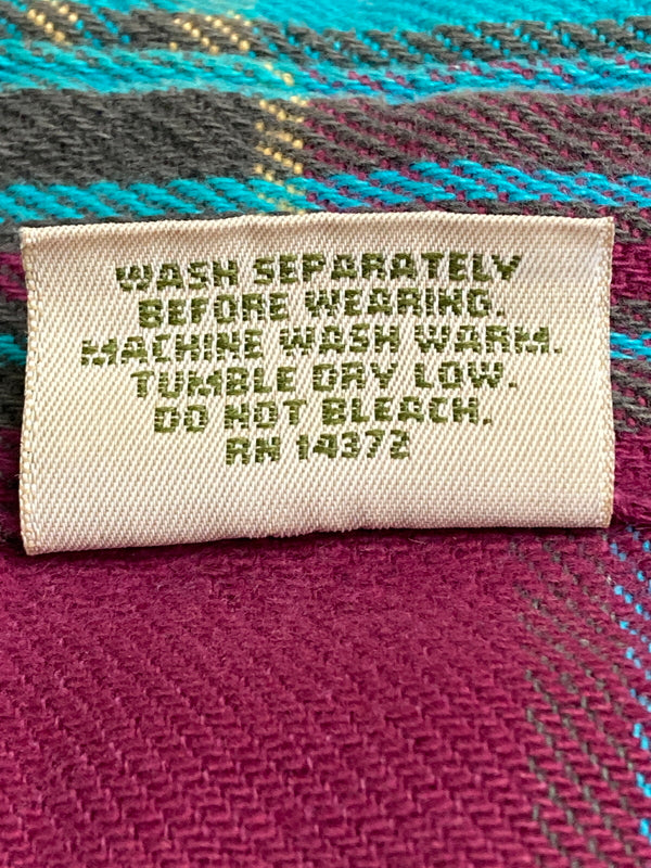 【現状渡し品】【メンズ】 FIVE BROTHER ファイブブラザー 90S FLANNEL SHIRT フランネルシャツ トップス 146-251222-zi-14-min サイズ：3XL カラー：ブルー/レッド系/イエロー/チェック柄 万代Net店