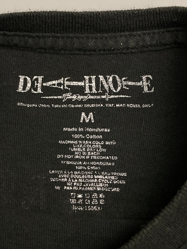 【現状渡し品】【メンズ】 DEATH NOTE デスノート DVD PACKAGE4 PRINT TEE Tシャツ トップス 146-251222-zi-10-min サイズ：M カラー：ブラック 万代Net店