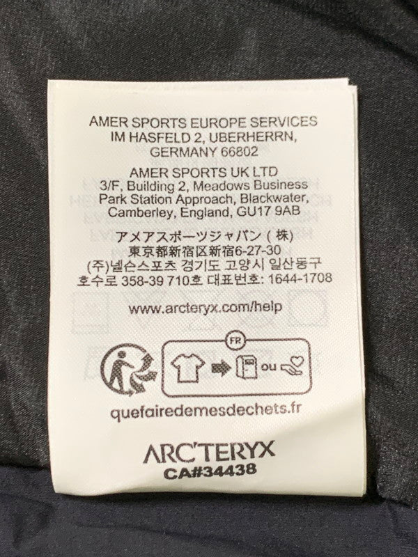 【中古品】【メンズ】 ARC'TERYX アークテリクス X000009902 ATOM SV HOODY M アトム エスブイ フーディ エム 144-251220-zi-05-min サイズ：XL カラー：ブラック 万代Net店