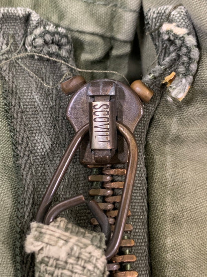 【現状渡し品】【メンズ】 US.MILITARY ユーエスミリタリー M-65 70S SCOVIL ZIP FIELD JACKET フィールドジャケット 146-251220-zi-36-min サイズ：不明 カラー：オリーブグリーン 万代Net店