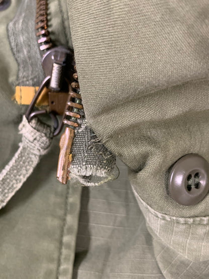 【現状渡し品】【メンズ】 US.MILITARY ユーエスミリタリー M-65 70S SCOVIL ZIP FIELD JACKET フィールドジャケット 146-251220-zi-36-min サイズ：不明 カラー：オリーブグリーン 万代Net店