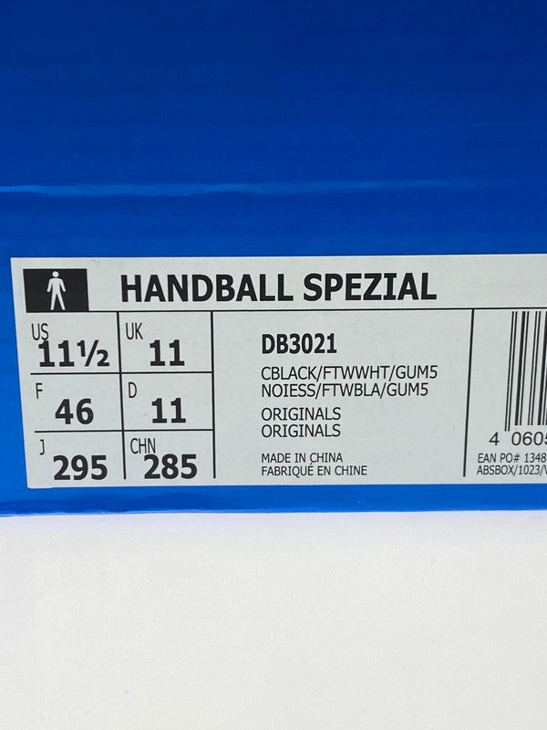 【中古品】【メンズ】 adidas アディダス HANDBALL SPEZIAL DB3021 ハンドボール スペツィアル メンズ スニーカー 靴 シューズ 161-251218-em-34-min サイズ：29.5cm カラー：CORE BLACK FOOTWEAR WHITE 万代Net店