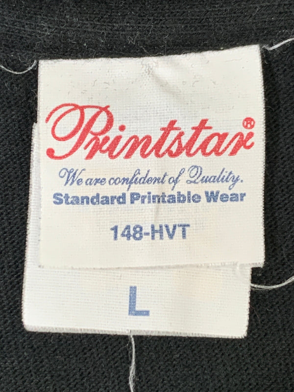 【中古品】【メンズ】 RALPH POP KILLERS TEE 半袖Tシャツ ショートスリーブ Printstarタグ 142-260718-AS-23-min サイズ：L カラー：ブラック 万代Net店