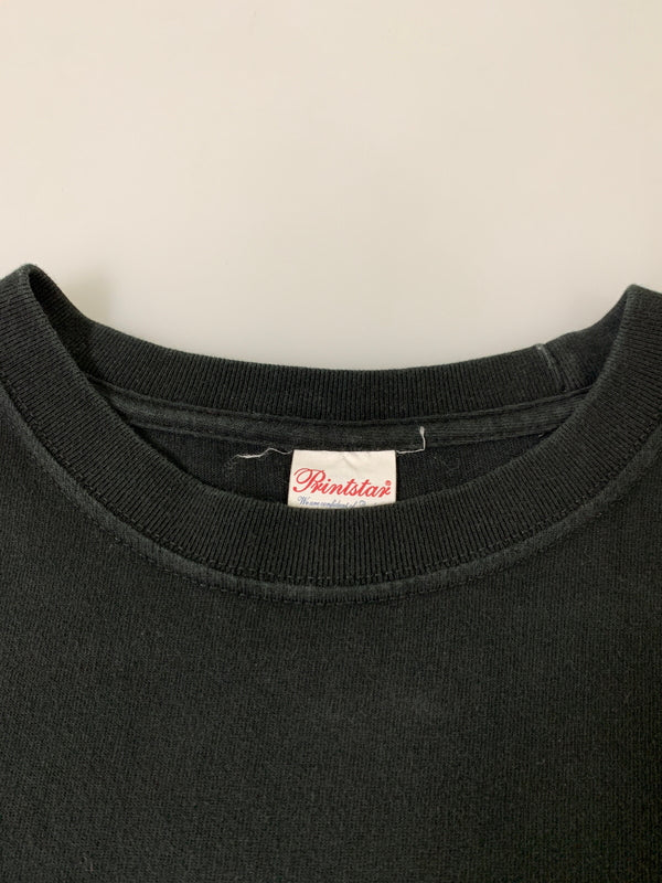【中古品】【メンズ】 RALPH POP KILLERS TEE 半袖Tシャツ ショートスリーブ Printstarタグ 142-260718-AS-23-min サイズ：L カラー：ブラック 万代Net店