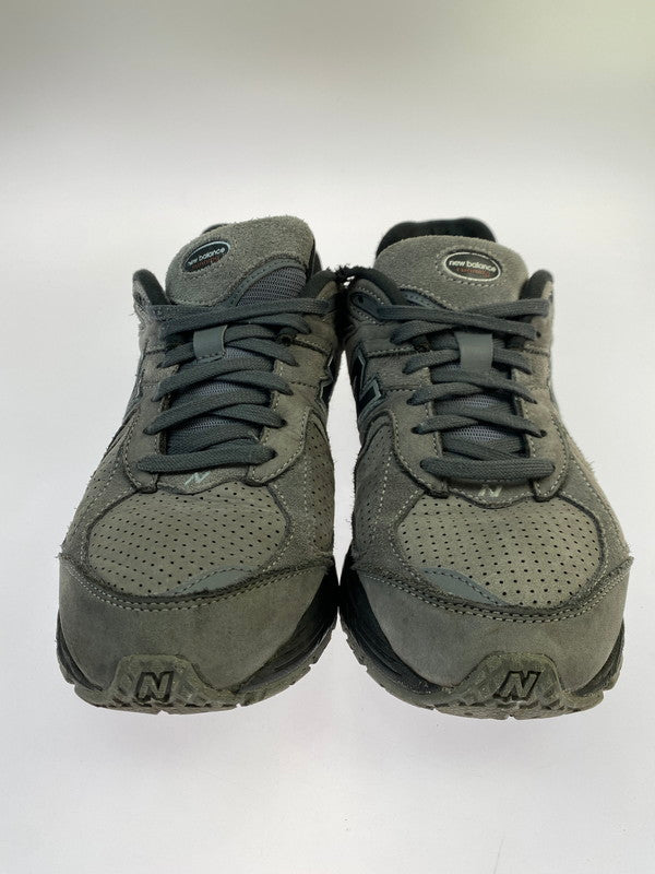 【現状渡し品】【メンズ】 NEW BALANCE ニューバランス 2002R M2002REH メンズ スニーカー 靴 シューズ ヌバック メッシュ 163-251218-em-41-min サイズ：28.0cm カラー：DARK GRAY 万代Net店