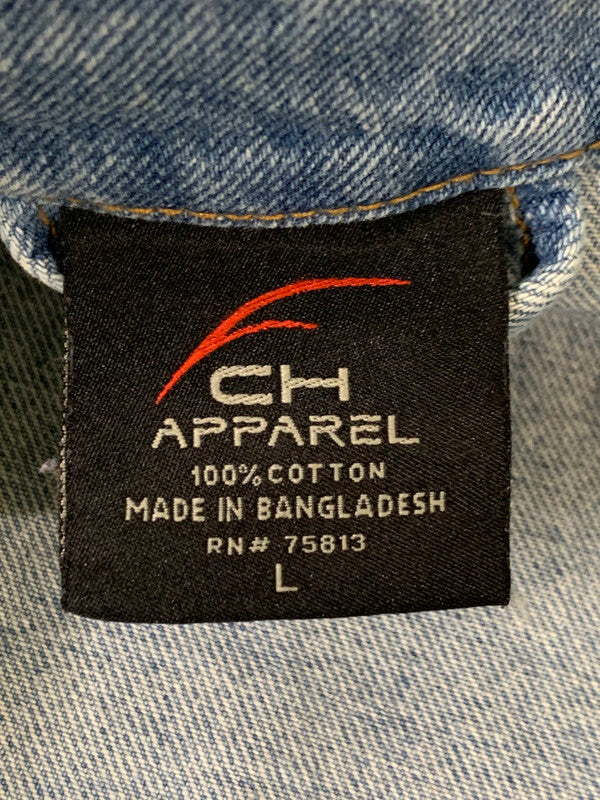 【中古品】【メンズ】 CH APPAREL DENIM JACKET デニムジャケット 146-251220-zi-48-min サイズ：L カラー：インディゴ 万代Net店