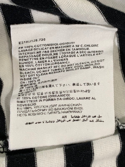 【中古品】【メンズ】 ami alexandre mattiussi アミアレクサンドレマチウシ HEART LOGO BORDER TEE ボーダー Tシャツ トップス 141-251220-zi-49-min サイズ：XL カラー：ブラック/ホワイト 万代Net店