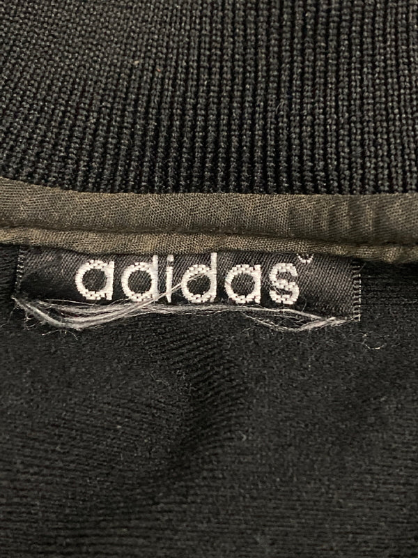 【中古品】【メンズ】 adidas アディダス 90S SST TRACK JACKET 90年代 トラック ジャケット メンズ フルジップ 刺繍 スポーツ 146-251223-em-47-min カラー：ブラック 万代Net店
