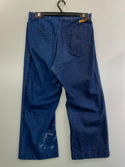 【現状渡し品】【メンズ】 MADE BY SUNNY SIDE UP メイド バイ サニー サイド アップ 再構築 DENIM PANTS デニムパンツ 151-251227-zi-25-min サイズ：3 カラー：インディゴ 万代Net店