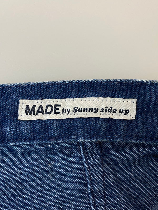 【現状渡し品】【メンズ】 MADE BY SUNNY SIDE UP メイド バイ サニー サイド アップ 再構築 DENIM PANTS デニムパンツ 151-251227-zi-25-min サイズ：3 カラー：インディゴ 万代Net店