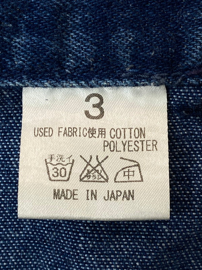 【現状渡し品】【メンズ】 MADE BY SUNNY SIDE UP メイド バイ サニー サイド アップ 再構築 DENIM PANTS デニムパンツ 151-251227-zi-25-min サイズ：3 カラー：インディゴ 万代Net店