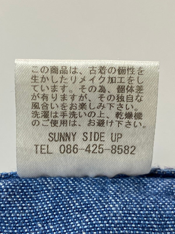 【現状渡し品】【メンズ】 MADE BY SUNNY SIDE UP メイド バイ サニー サイド アップ 再構築 DENIM PANTS デニムパンツ 151-251227-zi-25-min サイズ：3 カラー：インディゴ 万代Net店