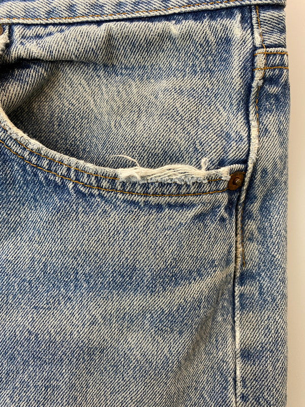 【現状渡し品】【メンズ】 Levi's リーバイス 80-90S 501 DENIM PANTS デニムパンツ ボトムス 157-251227-zi-23-min サイズ：不明 カラー：インディゴ 万代Net店