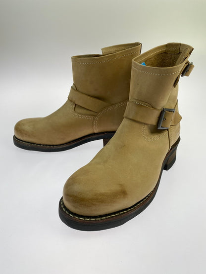 【中古品】【メンズ】 ALPHA INDUSTRIES アルファインダストリーズ ENGINEER BOOTS エンジニアブーツ メンズ 靴 シューズ 165-251223-em-26-min サイズ：26.5cm カラー：ライトブラウン 万代Net店