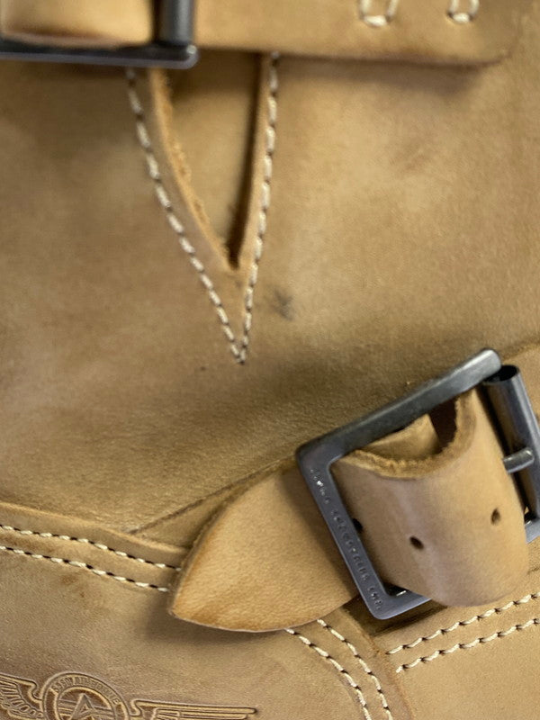 【中古品】【メンズ】 ALPHA INDUSTRIES アルファインダストリーズ ENGINEER BOOTS エンジニアブーツ メンズ 靴 シューズ 165-251223-em-26-min サイズ：26.5cm カラー：ライトブラウン 万代Net店