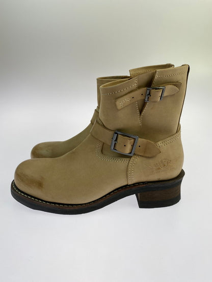 【中古品】【メンズ】 ALPHA INDUSTRIES アルファインダストリーズ ENGINEER BOOTS エンジニアブーツ メンズ 靴 シューズ 165-251223-em-26-min サイズ：26.5cm カラー：ライトブラウン 万代Net店