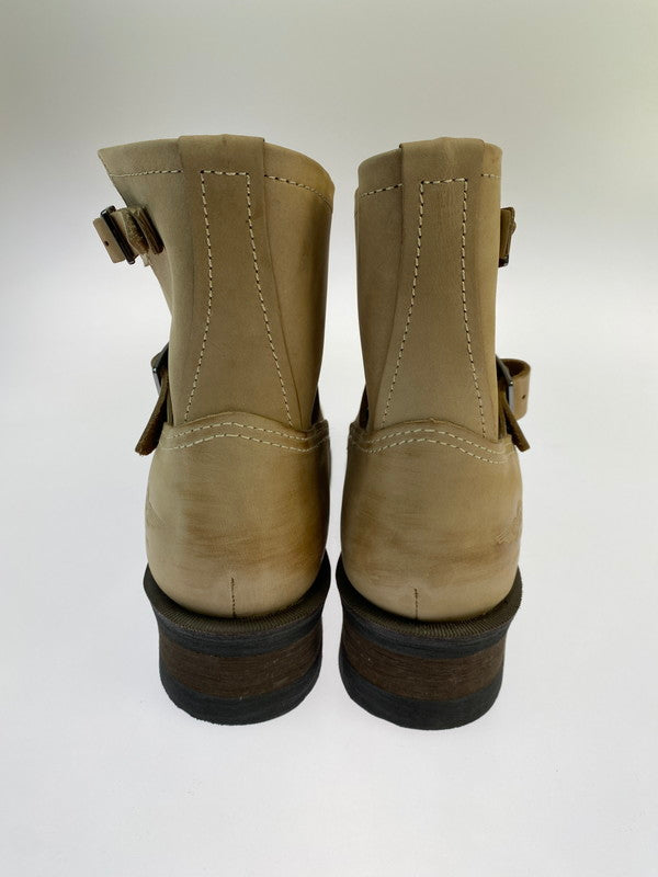 【中古品】【メンズ】 ALPHA INDUSTRIES アルファインダストリーズ ENGINEER BOOTS エンジニアブーツ メンズ 靴 シューズ 165-251223-em-26-min サイズ：26.5cm カラー：ライトブラウン 万代Net店