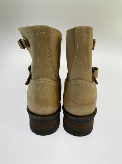 【中古品】【メンズ】 ALPHA INDUSTRIES アルファインダストリーズ ENGINEER BOOTS エンジニアブーツ メンズ 靴 シューズ 165-251223-em-26-min サイズ：26.5cm カラー：ライトブラウン 万代Net店